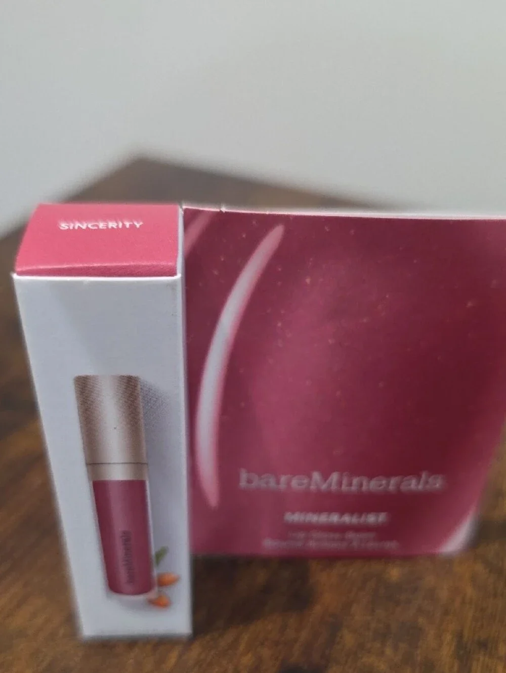 bareMinerals Mineralist Lip Gloss-Balm in Deep Pink